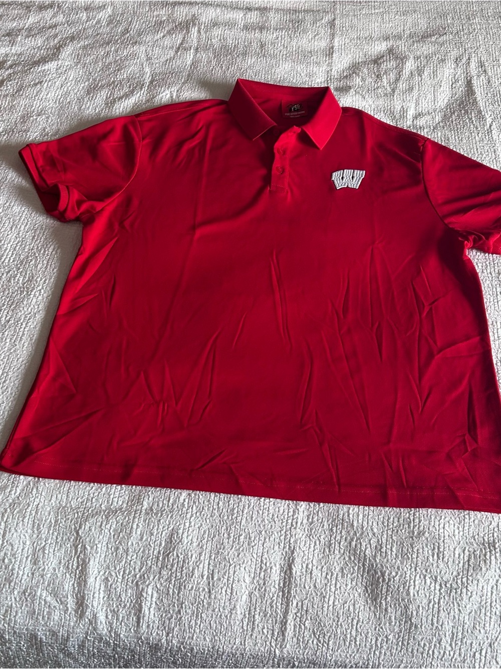 Wisconsin Badgers PSB (Pro Sports Brand) Red Polo 2XL
